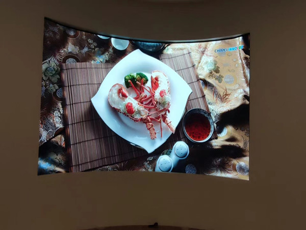 尚义室内P2.5弧形LED屏